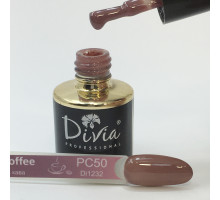 Гель-лак Divia Pink coffee № 050 (025)