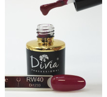 Гель-лак Divia Red wine № 040 (035)