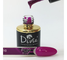 Гель-лак Divia Fuchsia № 020 (237)