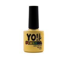 Топ матовий YoNails Plushka 08 мл з липким шаром