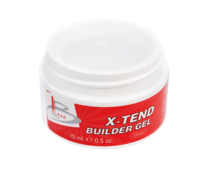 Прозорий будівельний гель Blaze X-Tend Builder Gel Clear 15 мл
