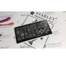 Пластина для стемпінгу Starlet-041