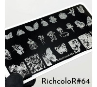 Пластина для стемпінгу RC-064