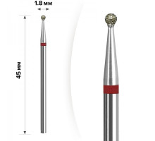 Фреза алмазна Mart M-22 червона куля