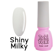 База камуфлююча Toki-Toki Classic base 05 мл Shiny Milky з шимером