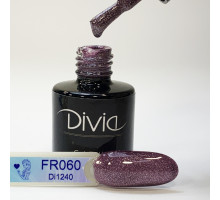 Гель-лак Divia Frozen № 060 світловідбиваюча кішка