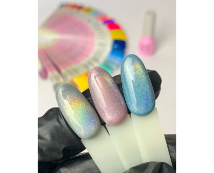 Гель-лак Toki-Toki Holographic Cat Eye світловідбиваюча голографічна кішка