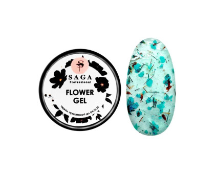 Гель з сухоцвітами Saga Flower Fairy Gel 5 мл № 011