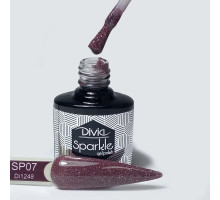 Гель-лак Divia Sparkle № 007 світловідбиваючий