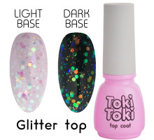 Топ з декором Toki-Toki Glitter Top 05 мл пластівці