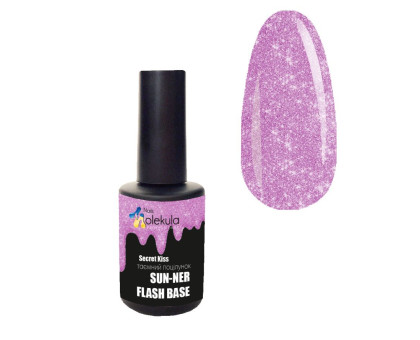 База світловідбиваюча Molekula Base Flash 12 мл Secret kiss