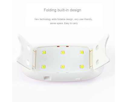 Лампа SUN Mini Pink USB UV+LED 6W (гарантія 1 місяць)