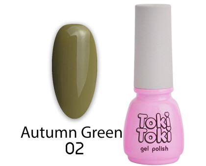Гель-лак Toki-Toki Autumn Green № 002