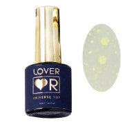 Топ з декором Lover Universe Top 09 мл № 005 жовті крихти