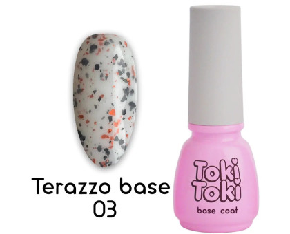 База з декором Toki-Toki Terazzo base 05 мл № 003
