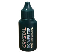 Топ глянцевий OXXI Crystal No Wipe NO-UV фільтр 30 мл без липкого шару