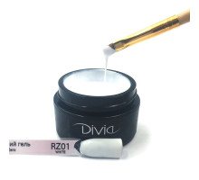 Гель камуфлюючий Divia Di1100 Radiant/Zero RZ № 001 14 мл White