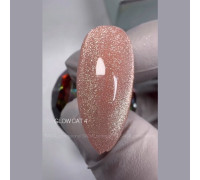 Гель-лак Saga Glow Cat 9 мл № 004 кришталева кішка