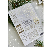 Слайдер VS Nails Combi Foil 086 новий рік
