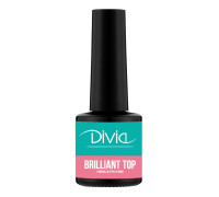 Топ глянцевий Divia Di1080 Top Brilliant 08 мл без липкого шару