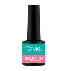 Топ глянцевий Divia Di1080 Top Brilliant 08 мл без липкого шару