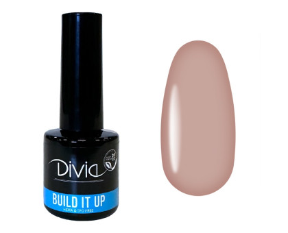 Рідкий гель Divia Di1001 Build It Up Gel 8 мл BU № 803 з пензликом Cover Tan