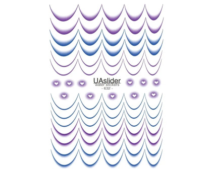 UAslider 632 френч – стильний слайдер для французького манікюру