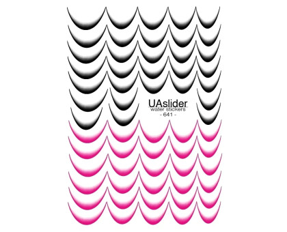 Слайдер UAslider 641 — витончений френч-дизайн для стильного манікюру