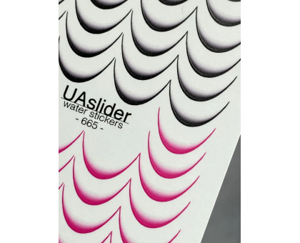 Слайдер UAslider 665 — ніжний френч із витонченим дизайном