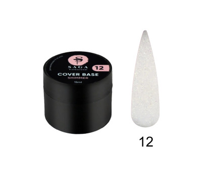 База з шимером Saga Shimmer Base 15 мл № 012