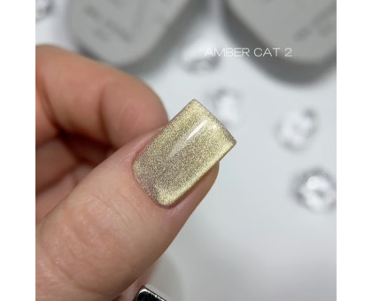 Гель-лак Saga Amber Cat 10 мл № 002 кришталева кішка