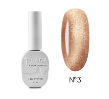 Гель-лак Saga Amber Cat № 003 кришталева кішка