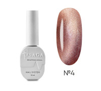 Гель-лак Saga Amber Cat № 004 кришталева кішка