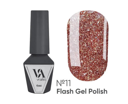 Гель-лак Valeri Flash № 011 світловідбиваючий