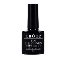 Топ глянцевий Crooz Strong  No UV 8 мл без липкого шару