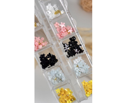 Набір об’ємних фігурок для нігтів №6