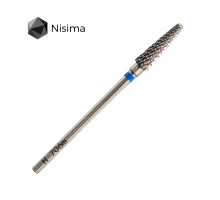 Фреза твердосплав Nisima H_706 m конус синий узкий