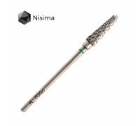 Фреза твердосплав Nisima H_706 C конус зелен.узкий