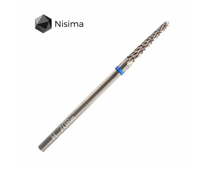 Фреза твердосплавна Nisima H_708 M "куля" синя для випилювання арки