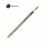 Фреза алмаз.Nisima P277 f 018 пика червона