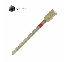 Фреза алмаз.Nisima P840 f 050 цилиндр червона (804)