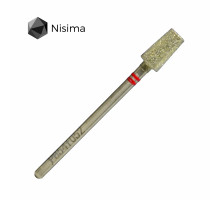 Фреза алмаз.Nisima P854 f 052 конус усечен. червона