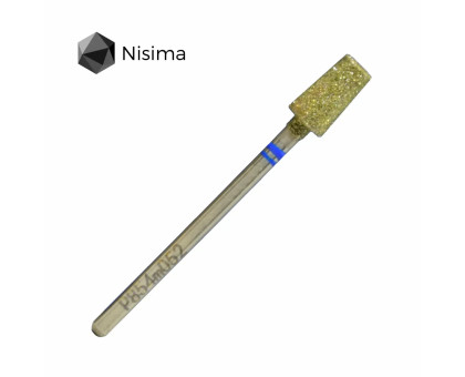 Фреза алмазна Nisima P854 f 052 – усічений конус, синя насічка