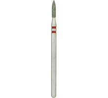 Фреза алмаз.Nisima P860 f 018 олівець червона