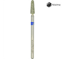 Фреза алмаз.Nisima P850 m 033 конус скругл. син