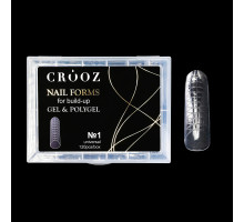 Багаторазові верхні форми Crooz №1 120шт Universal Салонний квадрат овал