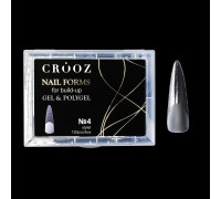 Багаторазові верхні форми Crooz №4 120шт Stylet Стилет-овал- мигдаль