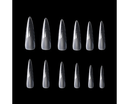 Багаторазові верхні форми Crooz №4 120 шт Stylet (Стилет–овал–мигдаль)