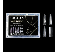 Багаторазові верхні форми Crooz №7 144шт Микс с молдами