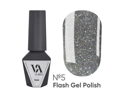 Гель-лак Valeri Flash № 005 світловідбиваючий